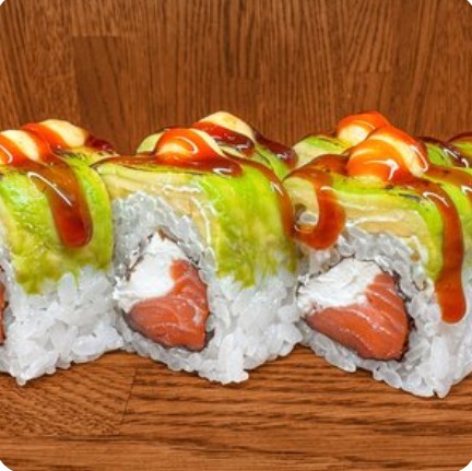 Лосось-авокадо