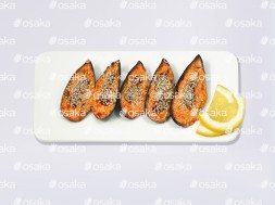 Мидии запеченные Игаяки спайси
