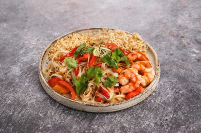 Пад тай с креветками