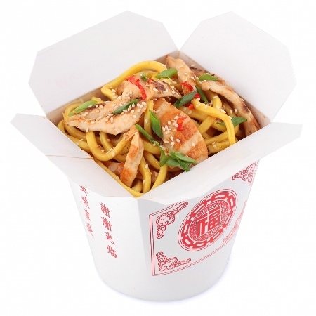 Лапша-WOK с курицей