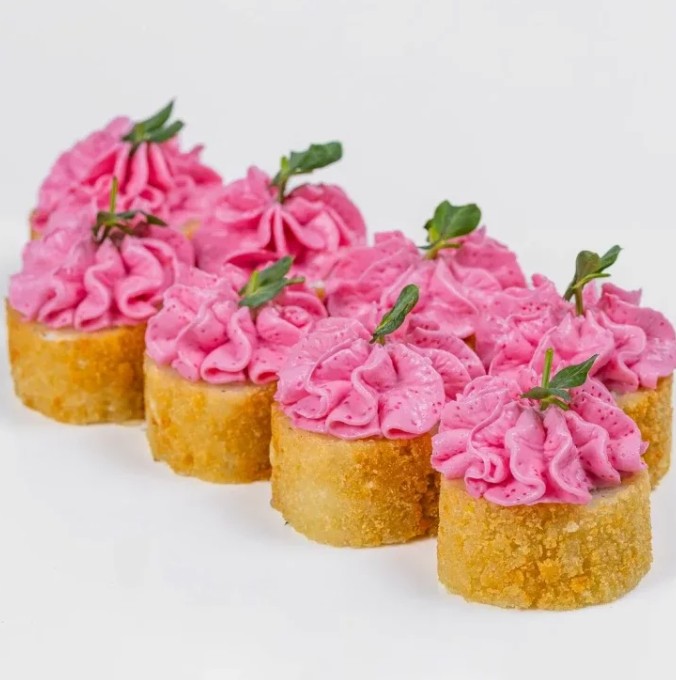 Лава темпура с креветкой