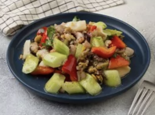 Салат из морепродкуктов