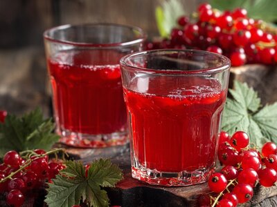 Морсик из красной смородины