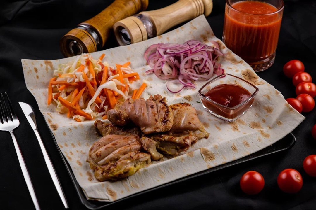 Шашлык из куриного бедра