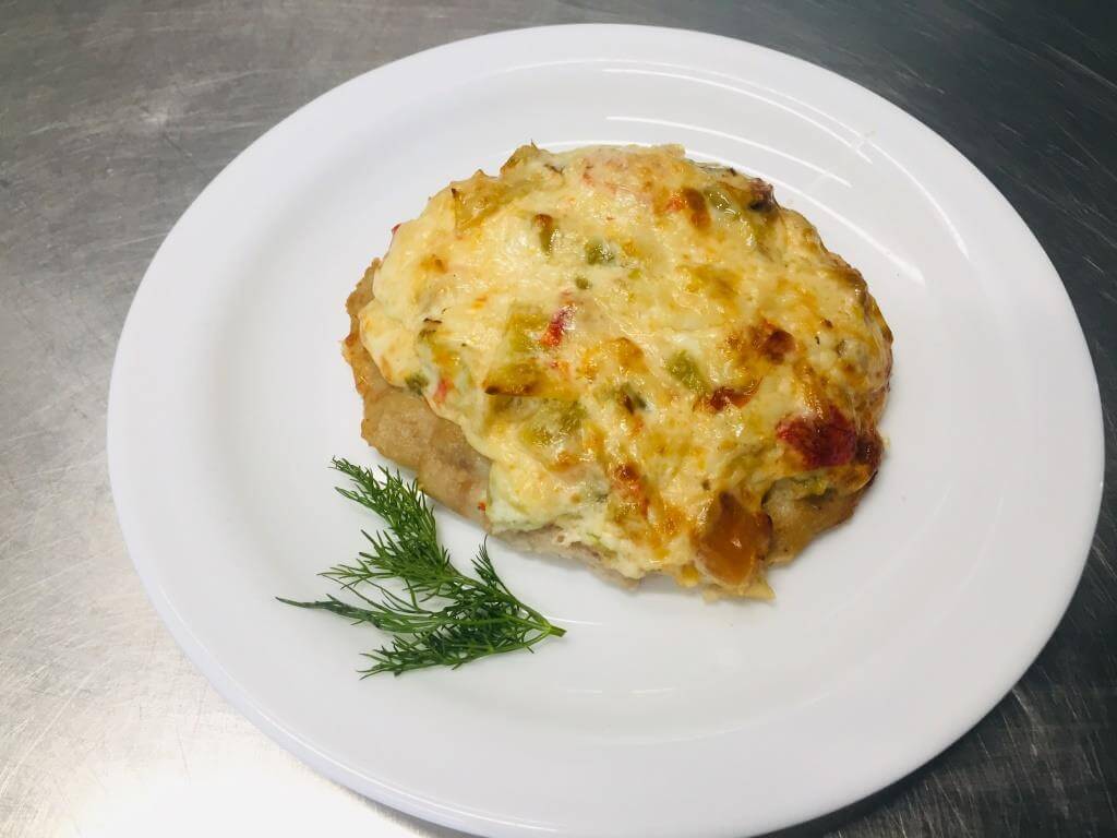 Свинина запеченнная с перцем