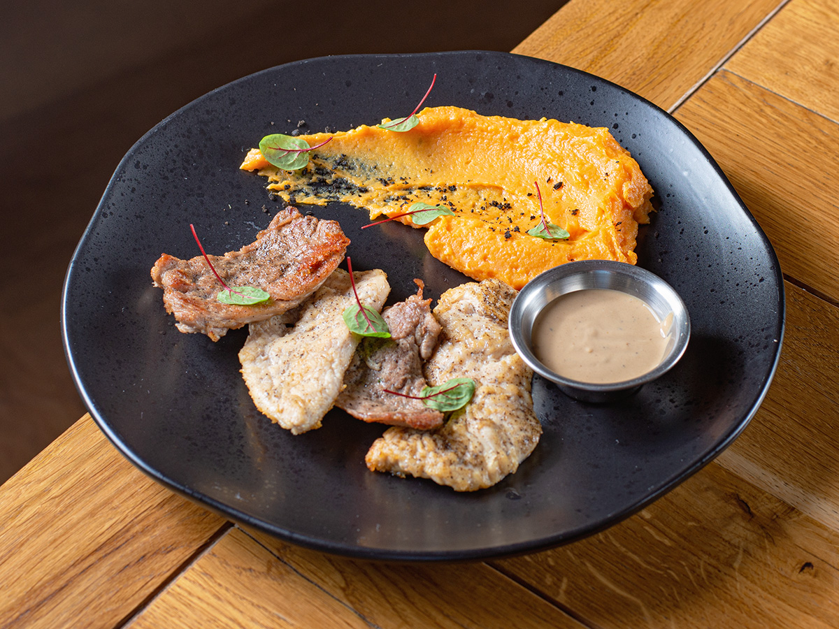 Медальоны из 2-х видов мяса