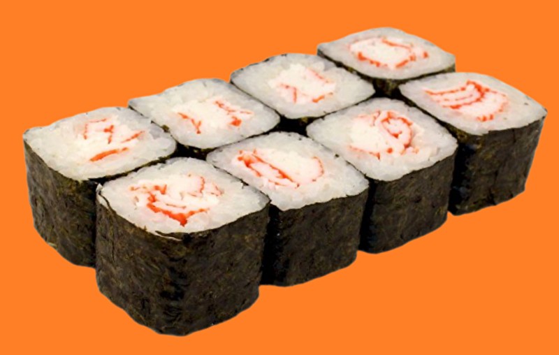 Ролл Маки со снежным крабом