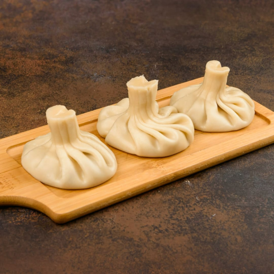 3 ХИНКАЛИ С КУРИЦЕЙ И ГРИБАМИ