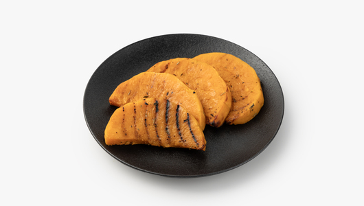 Стейк из тыквы с тимьяном, чесноком и розмарином