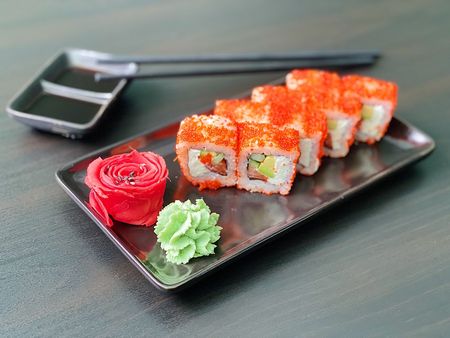 Калифорния с лососем