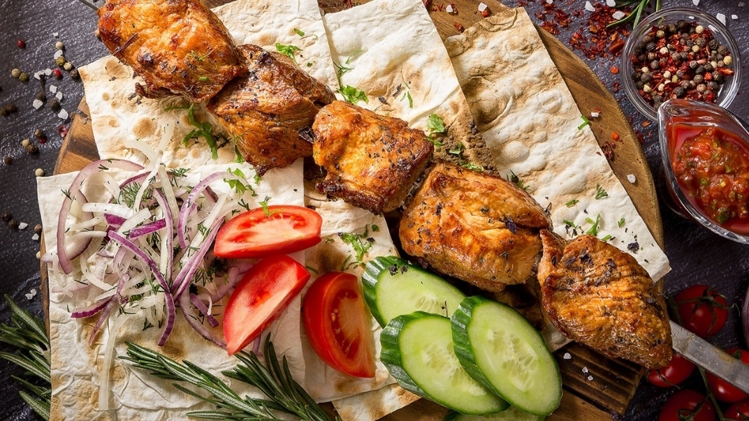 Шашлык из курицы(грудка)