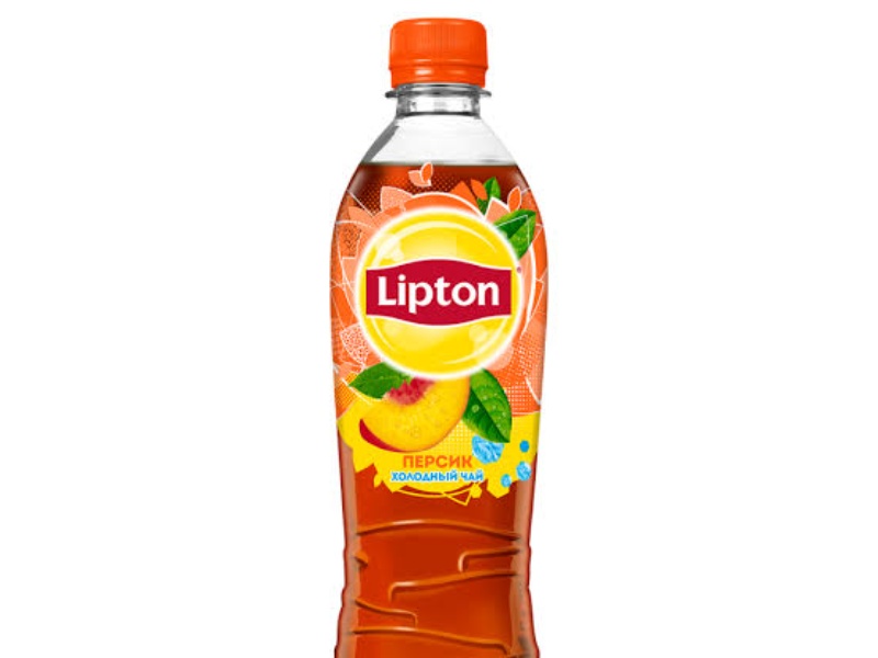 Lipton Черный чай Персик