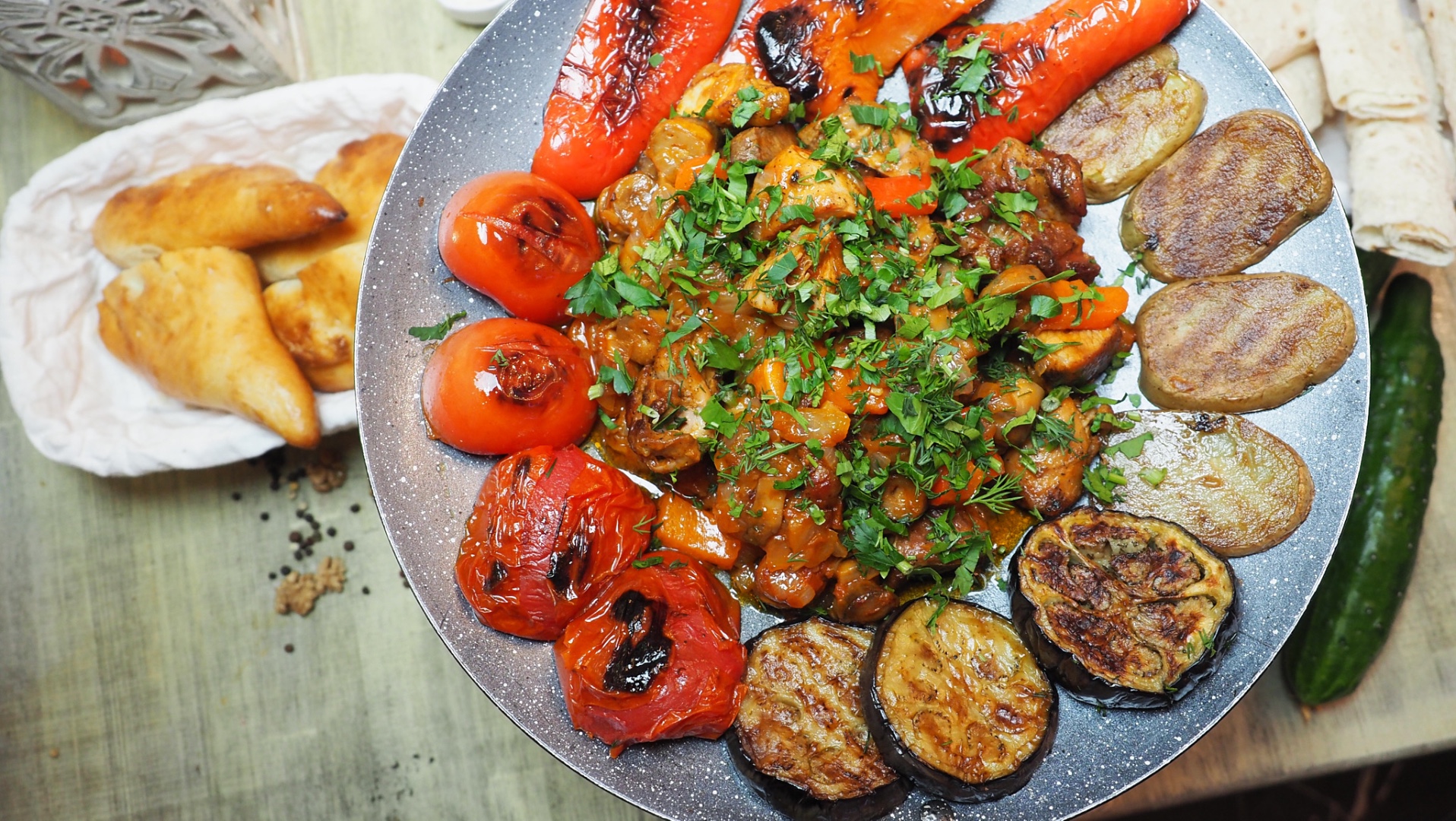 Садж из баранины на 2 персоны