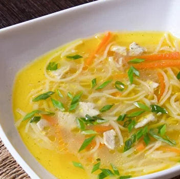Куриная лапша