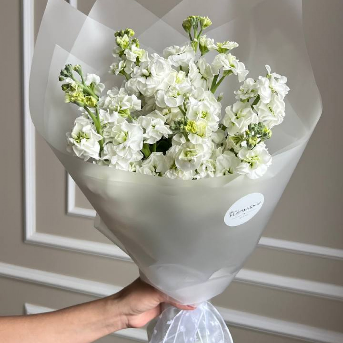 Моно букет из маттиолы (предзаказ)