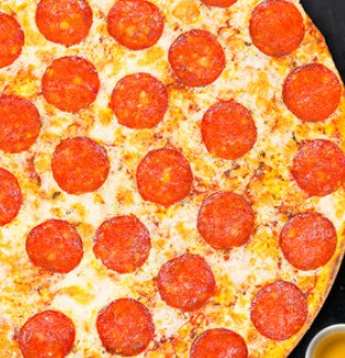 Пицца Пепперони 33 см на тонком тесте