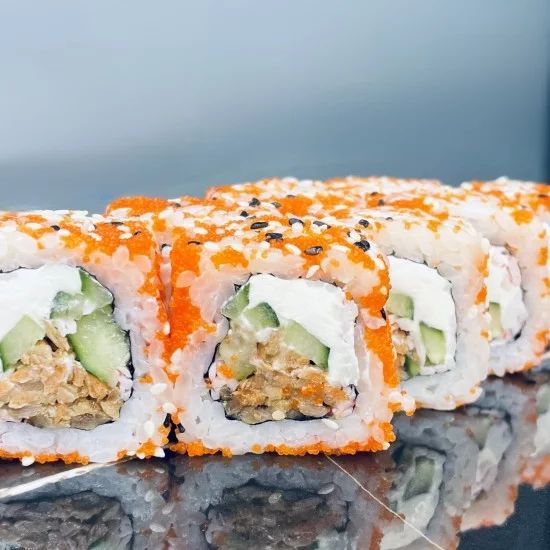 Лосось-краб терияки