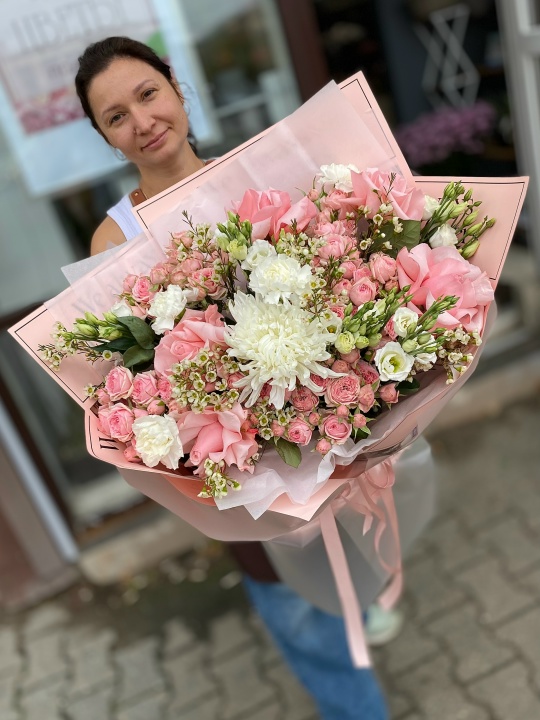 Букет гигант сборный