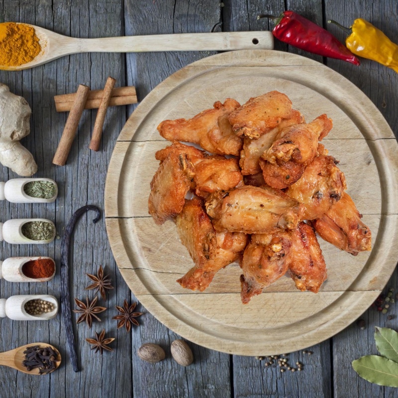 Куриные крылышки