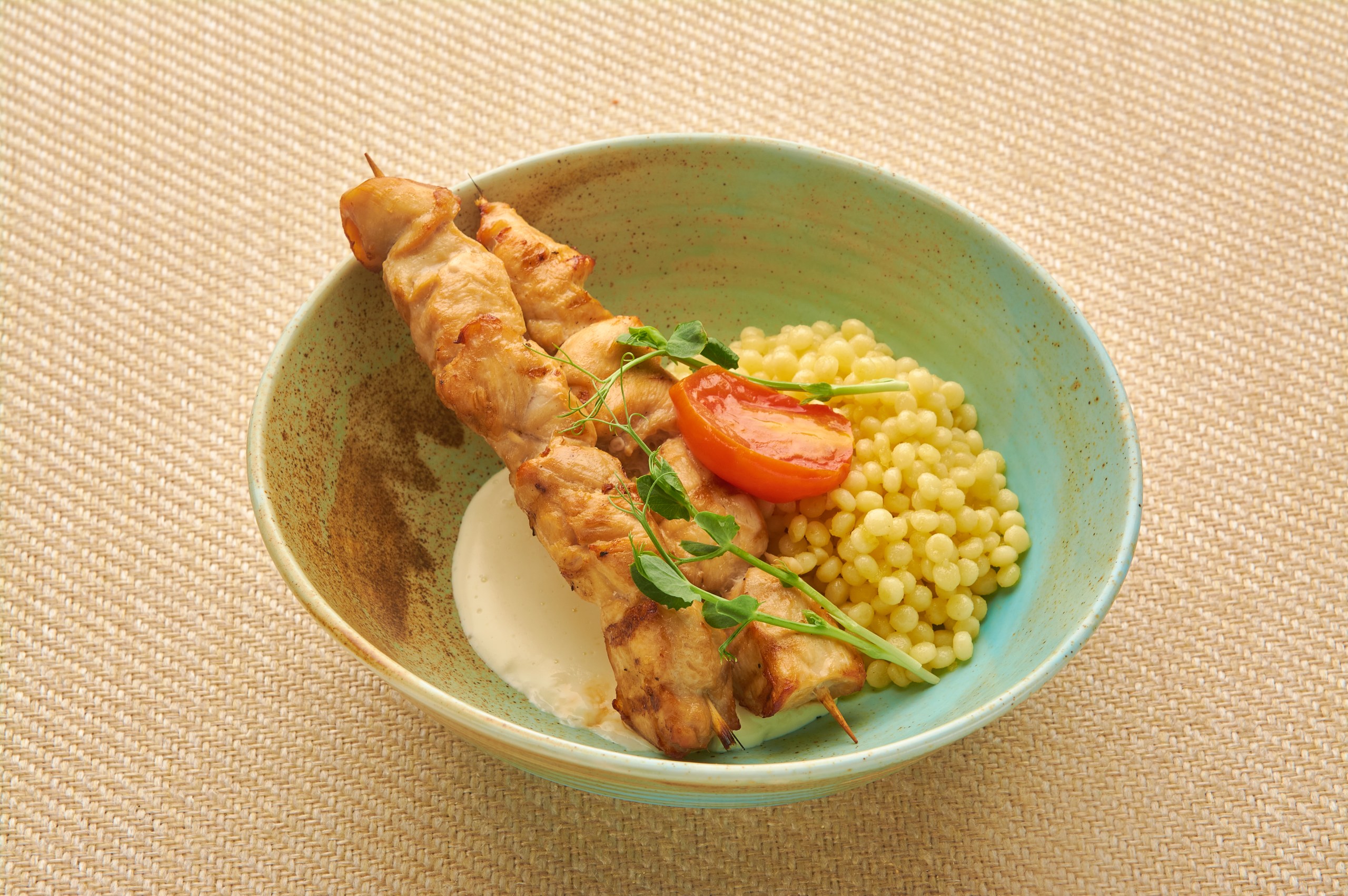 Шашлычки куриные с птитимом