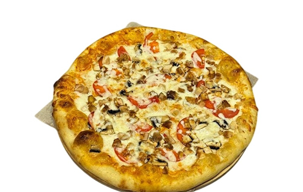 Курица с грибами XXL 35 см