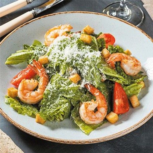 Цезарь с креветками