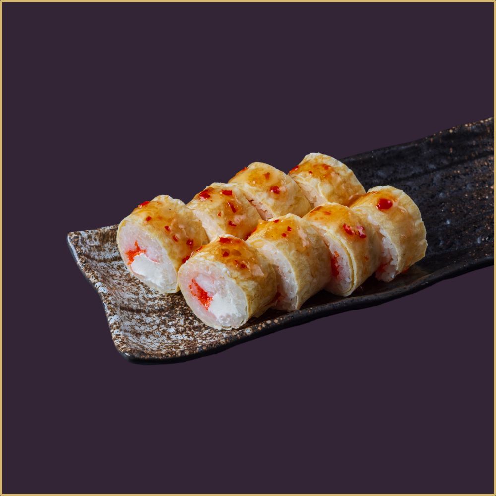 Ролл Креветка в омлете