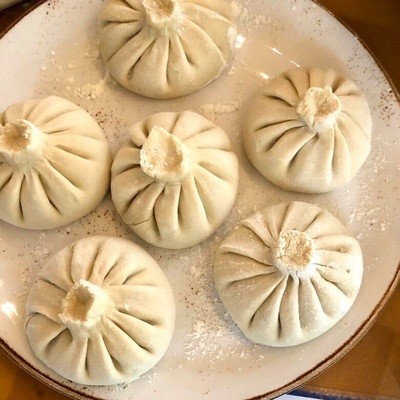 Хинкали свинин+ говяд. (полуфабр.) 1шт.