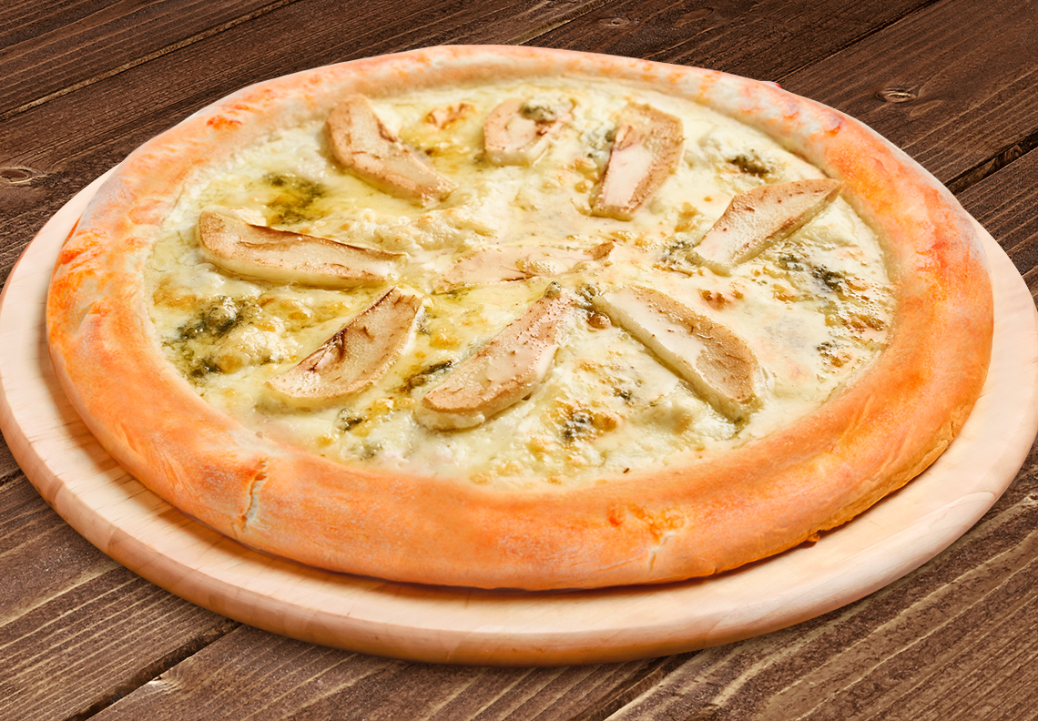 Пицца с грушей и горгонзолой 30 см на классическом тесте