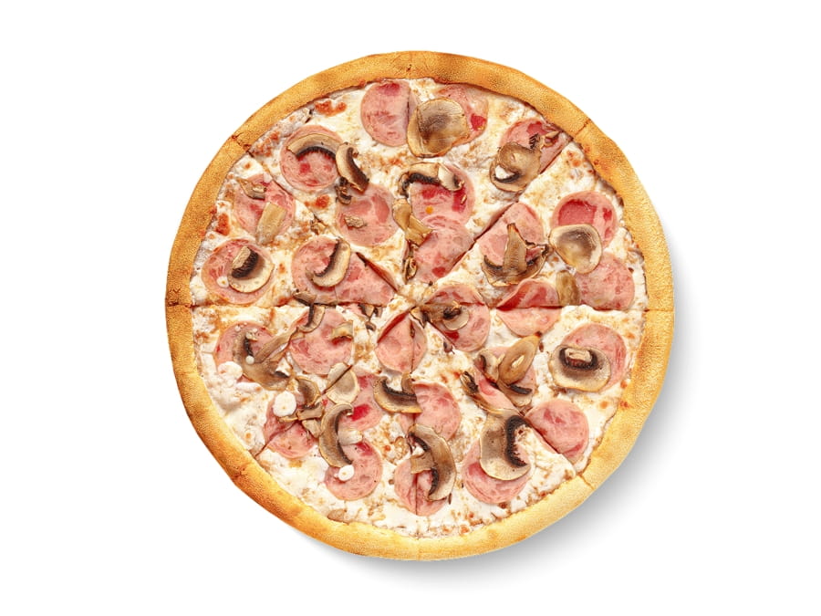 Ветчина и грибы