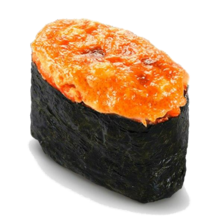 Запеченные суши угорь