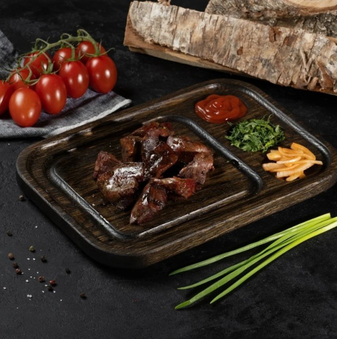 Печень индейки на гриле