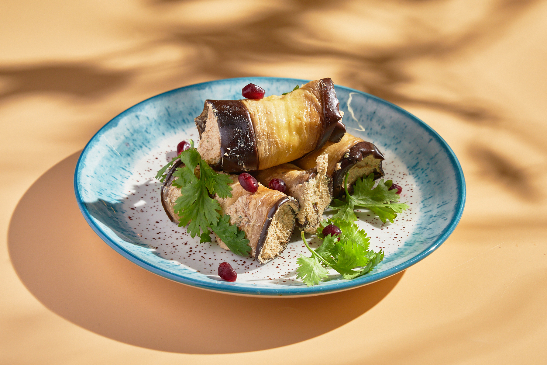 (Ч) Рулетики из баклажан