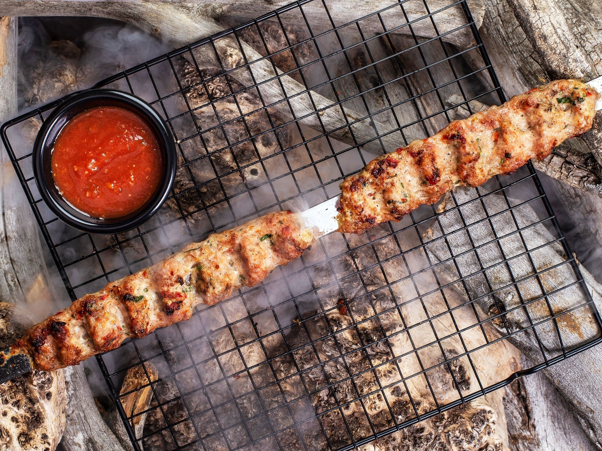 Люля-кебаб из свинины