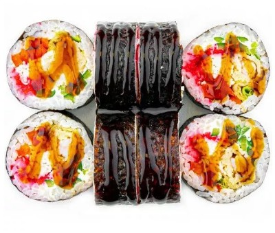 Кимпаб с креветкой