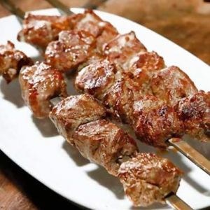 Шашлык из свиной шейки