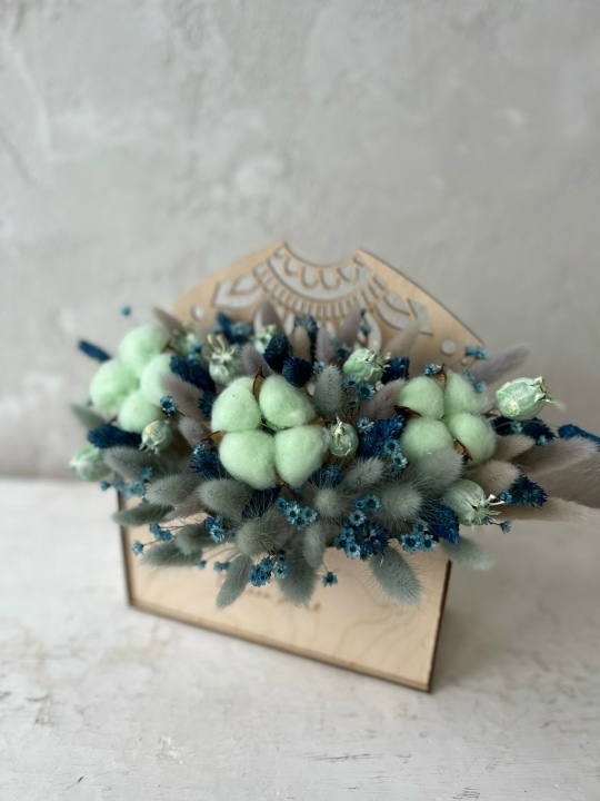 Композиция из сухоцветов №12