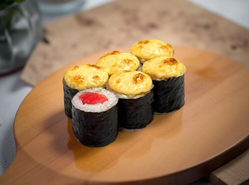 Маки туно запеченный