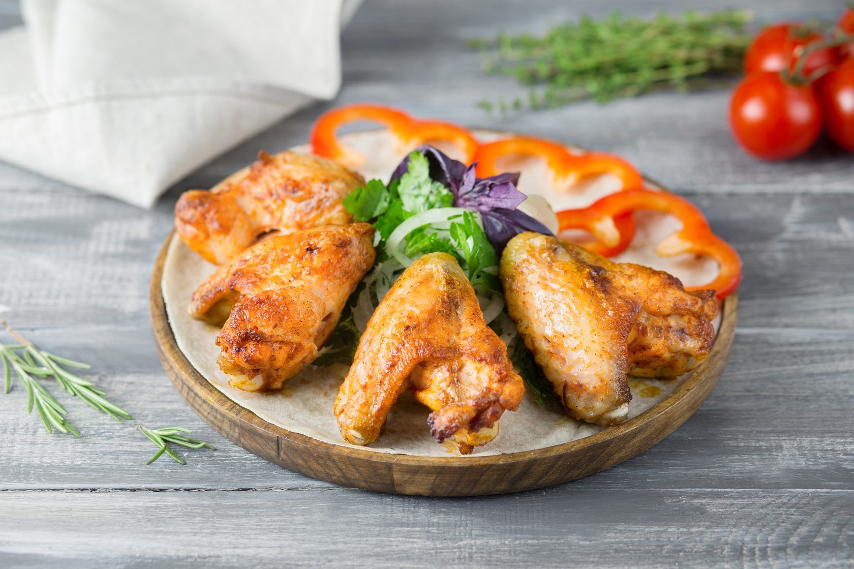 Шашлык куриные крылышки