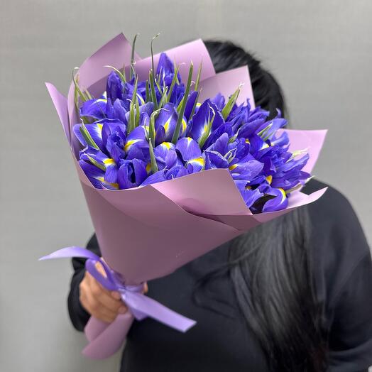 Ирис синий 19 штук