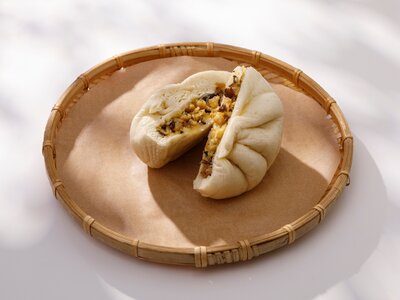 Бань Бао с курицей и с сыром