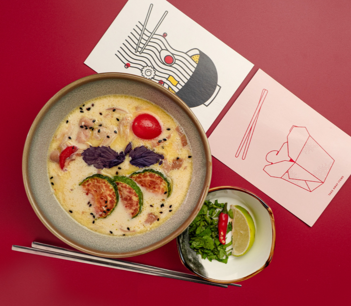 Том Кха с креветками 