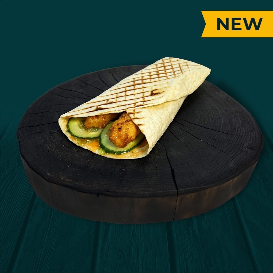 Тортилья ролл с креветкой