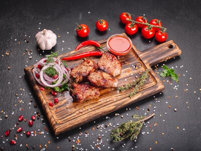 Шашлык из cвинoй вырезки