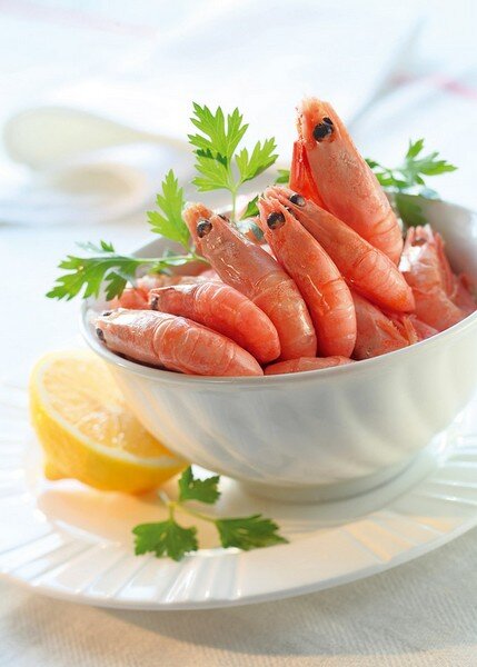 Креветки северные вареные