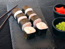 Мини-ролл с креветкой