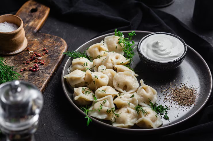 Пельмени с картошкой и мясом