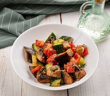Баклажаны с шампиньонами 100г