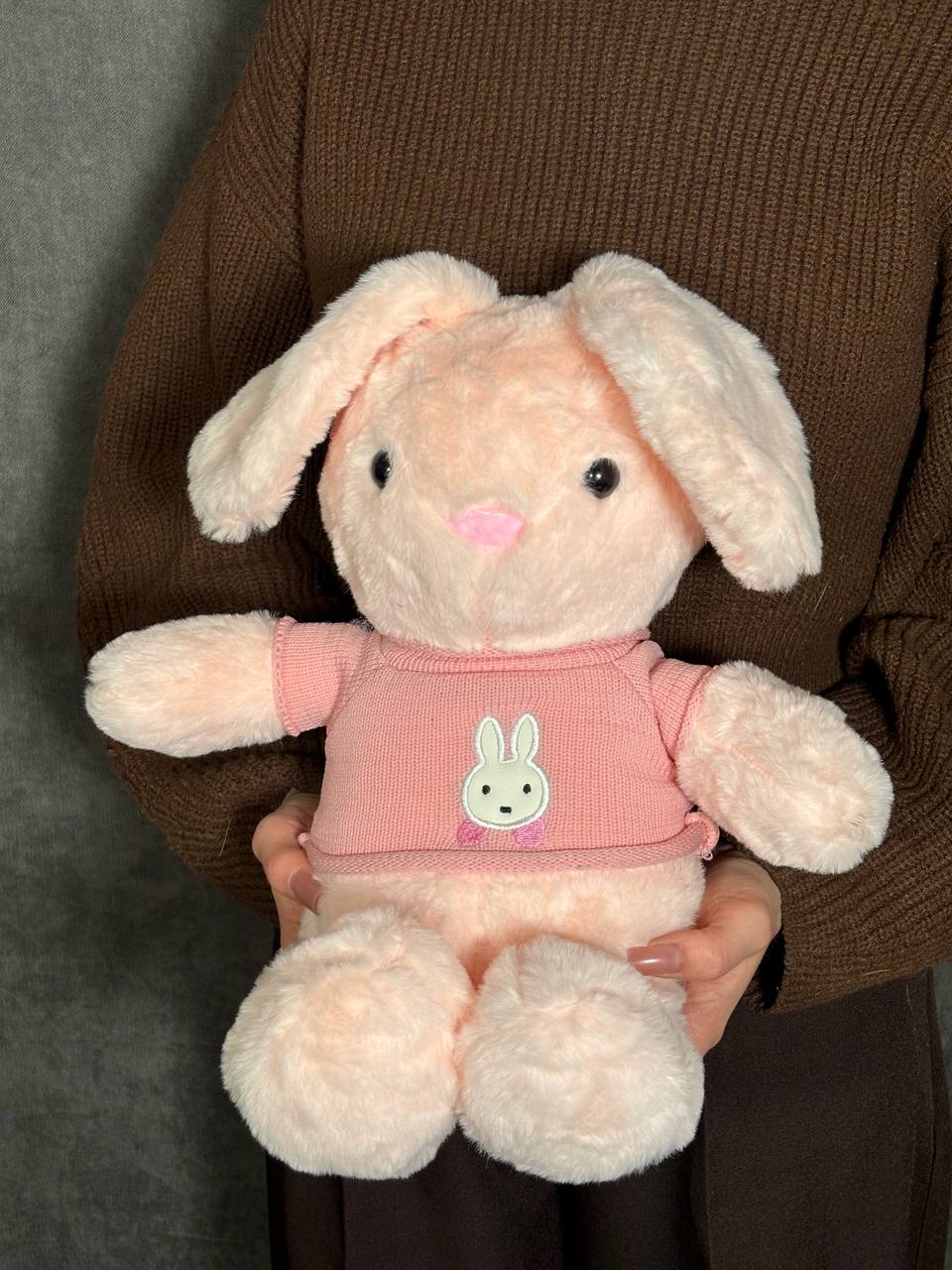 Розовый зайка