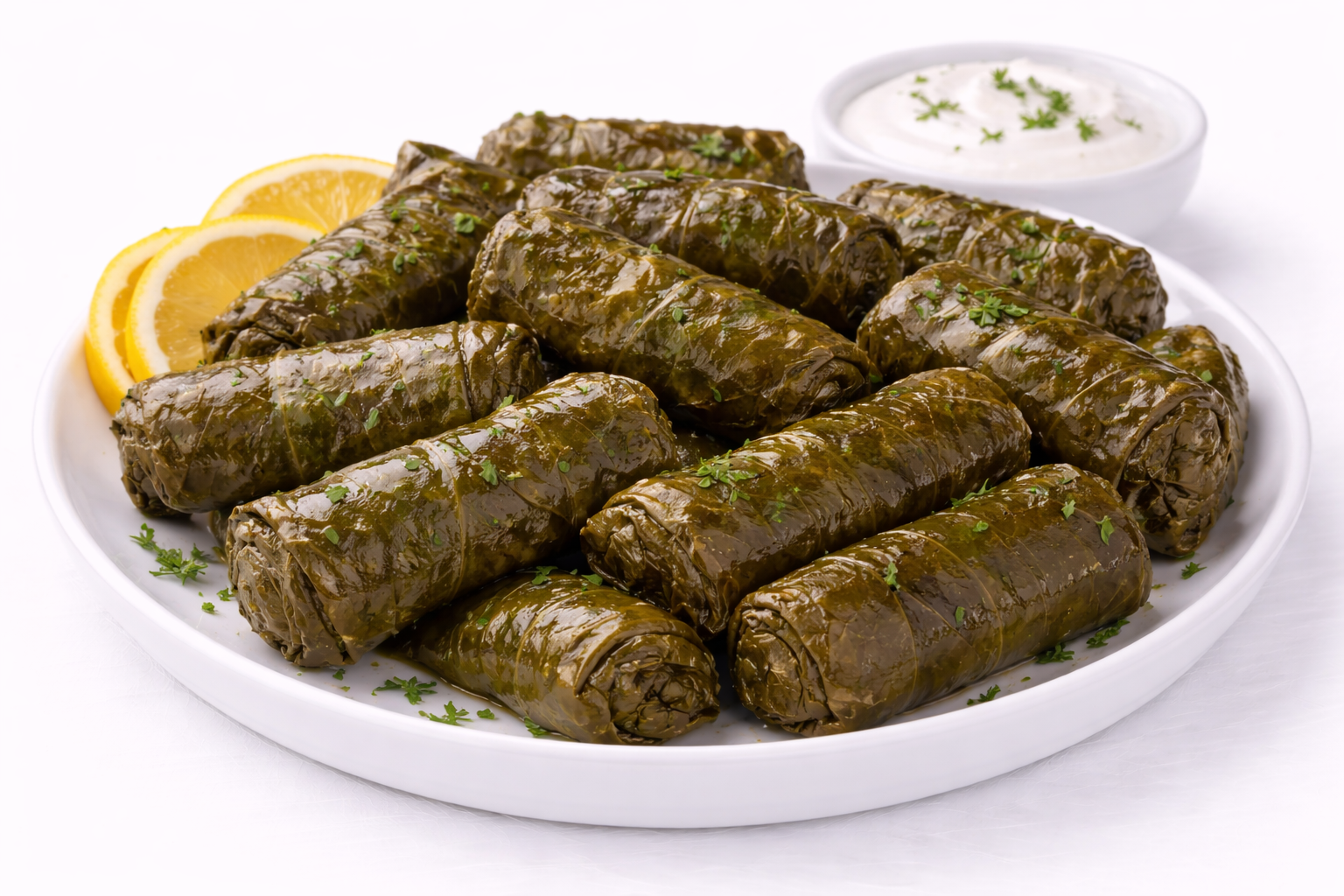 Долма со сметаной